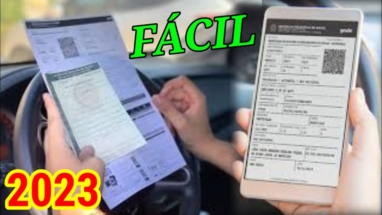 Como baixar o documento do veículo para imprimir ou deixar no celular 2023
