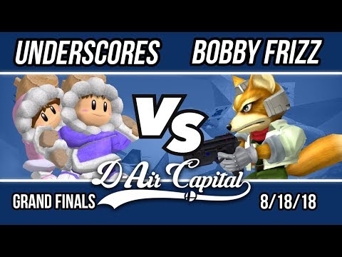 D-Air Capital 8 - Underscores (ICs) Vs. Bobby Frizz (Fox,Peach) - GRAND FINALS