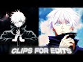 Iconic Satoru Gojo Clips For Editing Jujutsu Kaisen Season 1