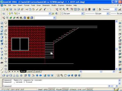 AutoCAD training online :6.3 boundary hatch elevation...