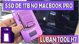 Instalando SSD 1TB MacBook Pro 2019 com Luban H7