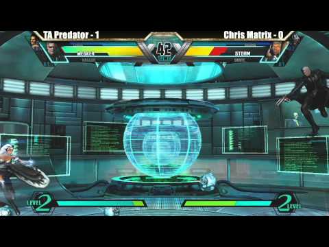 UMVC3 TA Predator vs Chris Matrix - Chris Matrix Raw Skills Challenge