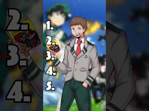 CLASSE CES 5 HÉROS DE MHA !