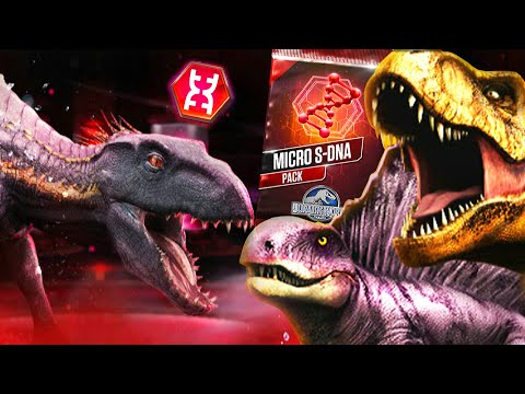 DNA PACK INDORAPTOR Vs INDORAPTOR GEN 2 Vs OMEGA 09 | JURASSIC WORLD THE GAME