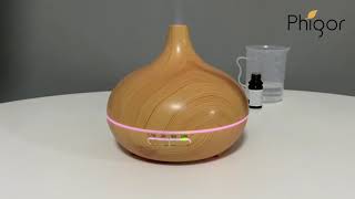 aroma oil diffuser humidifier PG-AD-010P youtube video