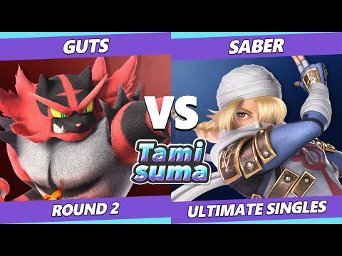 TAMISUMA 183 SSBU - Guts (Incineroar) Vs. Saber (Sheik) Smash Ultimate Round 2