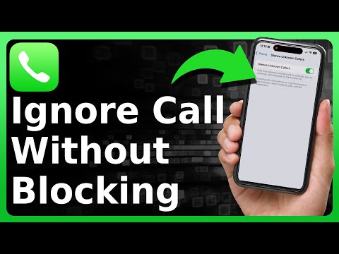 How To Ignore Calls Without Blocking