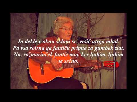 36 Silva Kosec - Cvete dekletu rožmarin