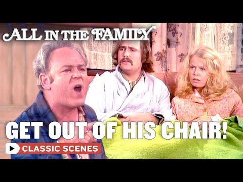 Cousin Maude Sits In Archie's Chair | All In The Family