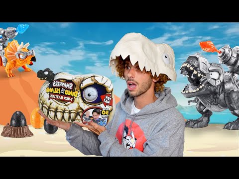 Billy's Toy Review | Dino Smashers Dino Island T-Rex Battles