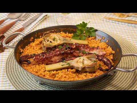 ¡¡¡No puedes perderte el mejor ARROZ CON PULPO Y ALCACHOFAS que habrás probado.!!