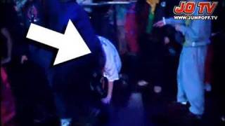 LMAO!! Rapper Professor Green Falls Off Stage During MC Battle