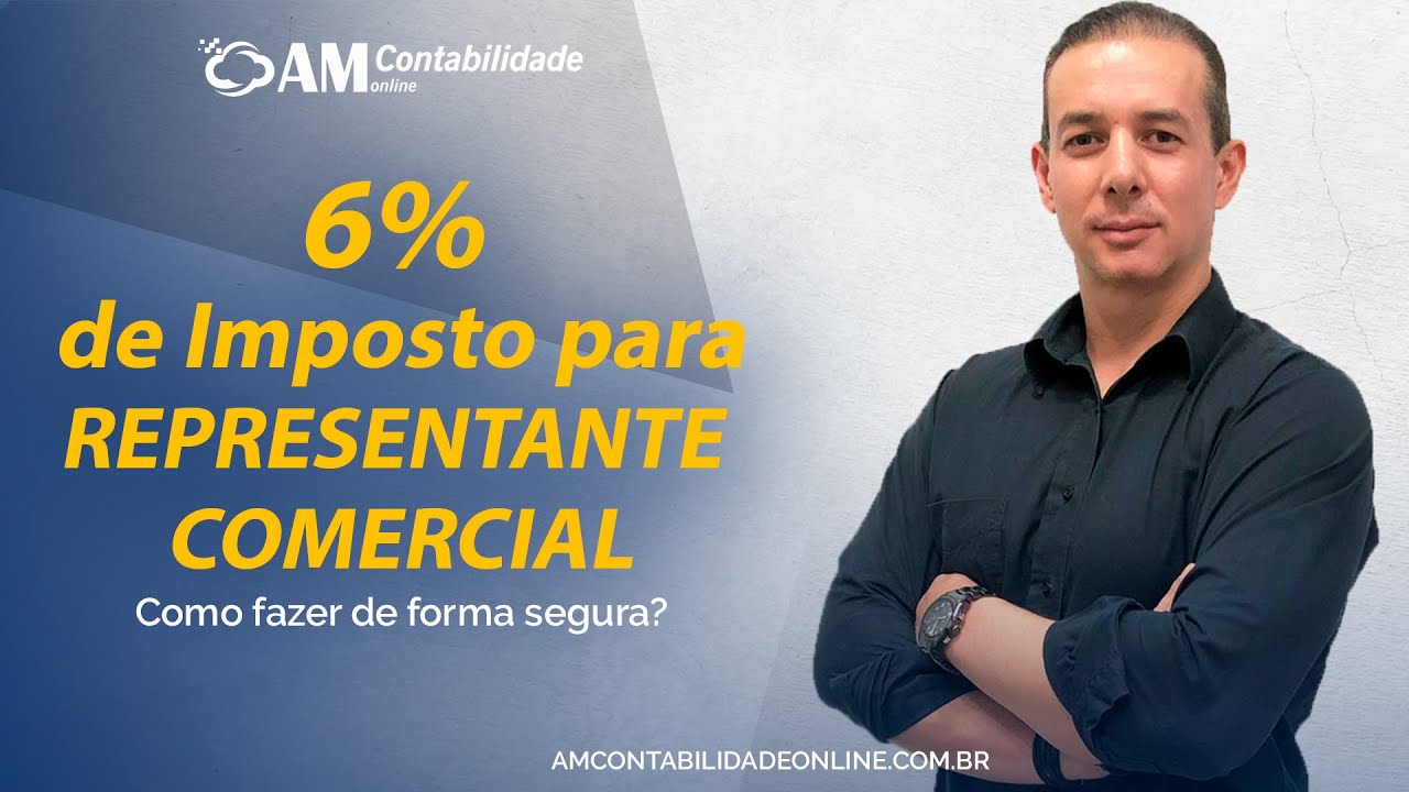 6% de Imposto de forma legal para Representante Comercial? Como fazer?