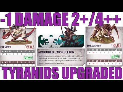 Are NEW TYRANIDS RULES TOO POWERFUL? MASSIVE DAMAGE OUTPUT... EXTREMELY DURABLE... Stronger & Faster