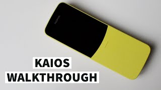 KaiOS Walkthrough  In Depth Look at Nokia 8110 wit