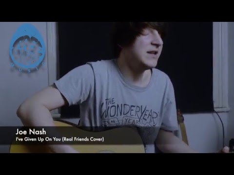 Freebirdmusic Live Acoustic Session - Joe Nash I've Given Up on You (Real Friends Cover)