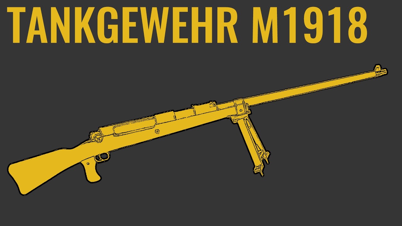 Mauser Tankgewehr M1918 - Comparison in 5 Games