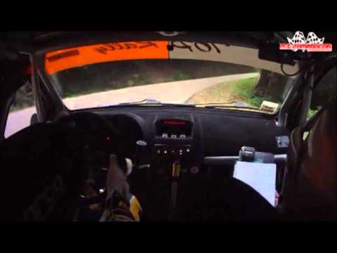 Rally Reggello 2014 ps7 Cavriglia Ciani-Alicervi RENAULT Clio S1600 Top Rally