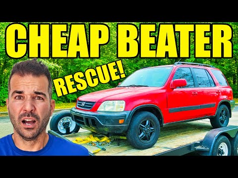 I Bought A DISASTER BEATER Honda & Used A Car Part Store HACK To Fix It For DIRT CHEAP! YOU CAN TOO!