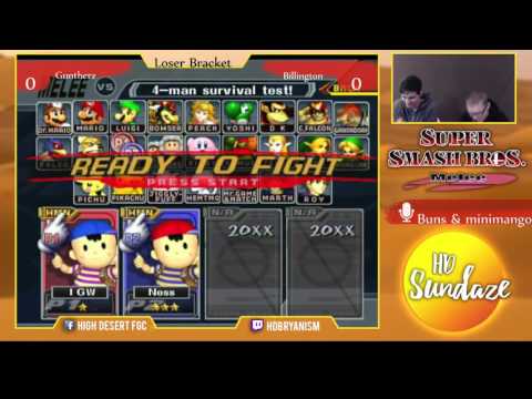 Guntherz vs Billington - HD Sundaze V - Melee