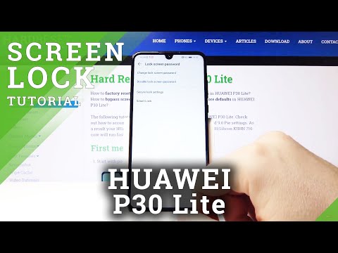 How to Change Lock Method in Huawei P30 Lite - Activate Screen Protection