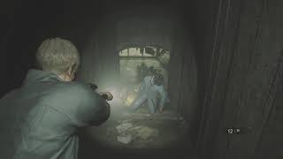 【バイオハザードre2/レオン表】無限ナイフ&バグ有りで攻略 part3