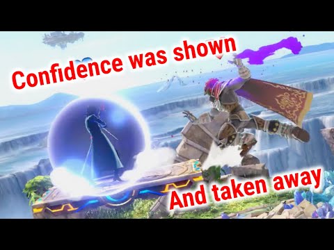 Confidence was shown and taken away