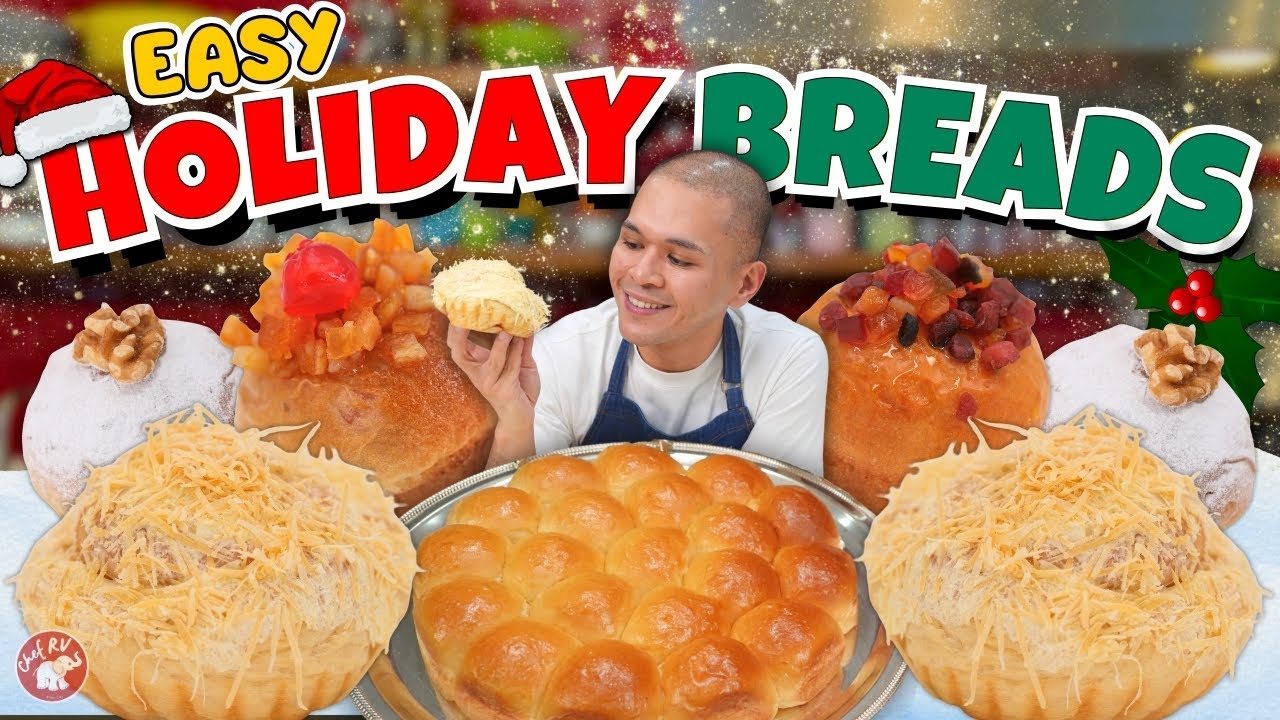 EASY HOLIDAY BREADS | Chef RV 