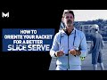 How to Oriente your Racket for a Better Slice Serve!
