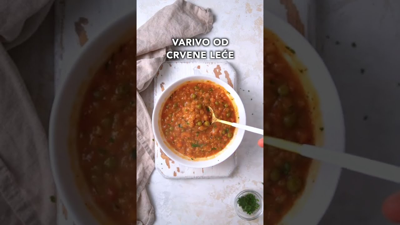 Varivo od crvene leće | Ideja za zdravi ručak/večeru 12