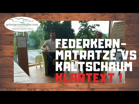 Matratze Federkern oder Kaltschaum? Wir als Matratzentester zeigen Vor- und Nachteile auf. Part#2