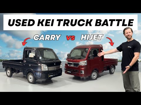 Should you buy a USED Kei Truck? - Suzuki Carry vs. Daihatsu Hijet