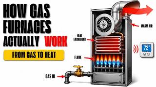 How Gas Furnaces Actually Work (From Gas to Heat)