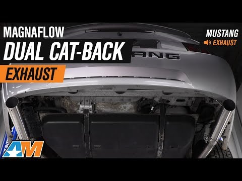 1999-2004 Mustang V6 Magnaflow Dual Cat-Back Exhaust Sound Clip & Install