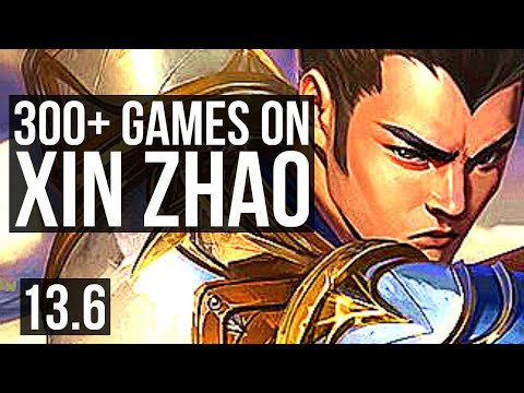 XIN vs KATA (MID) | 6 solo kills, Godlike, 300+ games | KR Challenger | 13.6