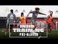 Training in the rain before Alavés clash!