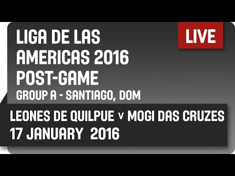 Leones (CHI) v Mogi Das Cruzes (BRA) Post-Game - Group A -  2016 DIRECTV Liga de las Américas