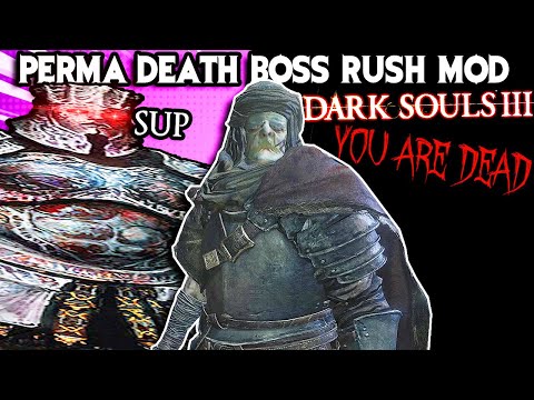 Trying A Dark Souls 3 BOSS RUSH MOD For The First Time And I Now Realize I'm A Failure