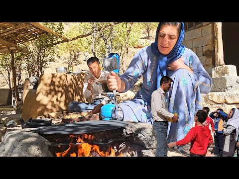“Bread, Fire and Love | The Real-Life Story of Asghar & Halimeh in the Mountains 🏔️❤️”
