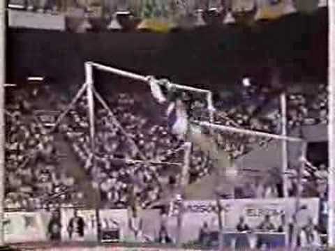 Mirela Pasca - 1991 Worlds Team Optionals - Uneven Bars