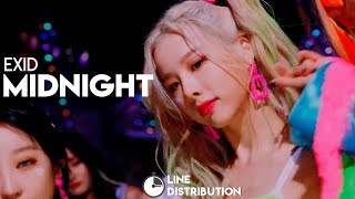 EXID (이엑스아이디) – Midnight (나의밤) | Line Distribution