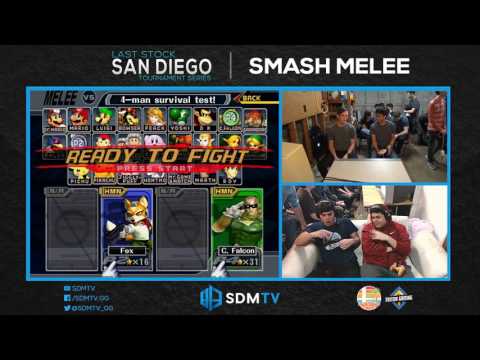 LSSD 101 - EastCoastJeff (Fox) vs. Surfero (Falcon) - SSBM Winners Semis - Smash Melee