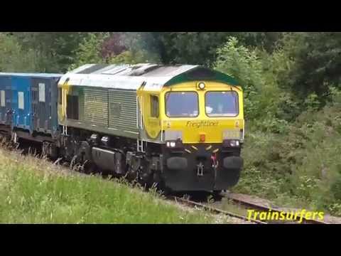 Freightliner Class 66 No. 66528 on 6J34 Runcorn Folly Lane - Brindle Heath on 21.07.15 - HD