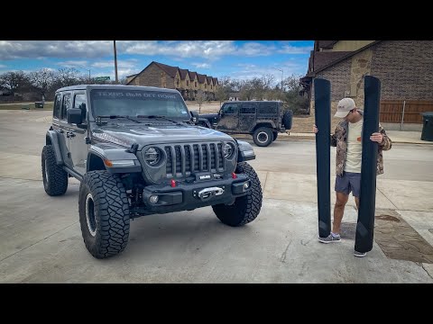 Jeep JL Running Boards Install - YITAMOTOR