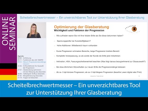 Scheitelbrechwertmesser – Ein unverzichtbares Tool zur Unterstützung Ihrer Glasberatung