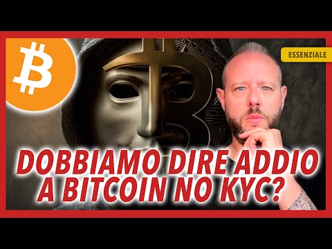 🔥BITCION E CRIPTO NO KYC: CAMBIA DAVVERO QUALCOSA?