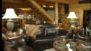 preview picture of video 'Tour of the Luxurious Log Home in Wisconsin'