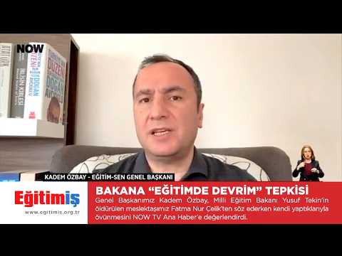 Eğitim-İş Genel Başkanı Kadem Özbay – Bakana 