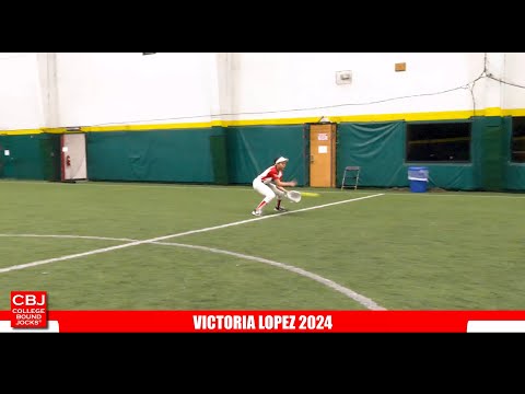 Victoria Lopez 2024 MIF/Outfielder Softball Skills Video