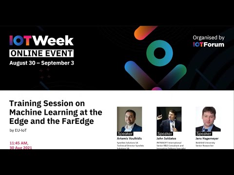 NGIoT Training -  Machine Learning at the Edge and the FarEdge